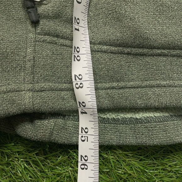 Women’s REI Polartec Jacket L Green Zip-In Full Zip Fleece Outdoor Hiking - Picture 10 of 13